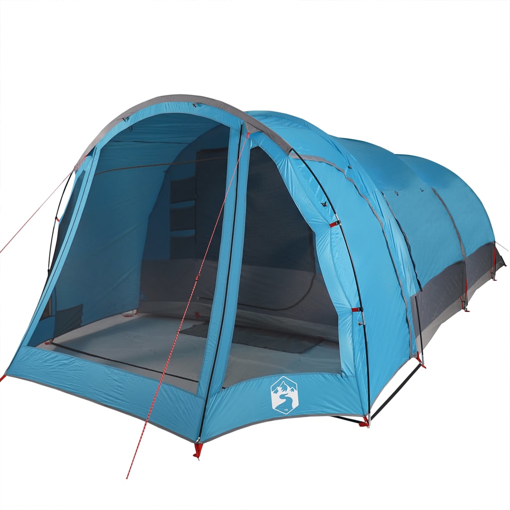 Tunneltent voor gezin 8-persoons waterdicht blauw is nu te koop bij PeponiXL, paradijselijk wonen!