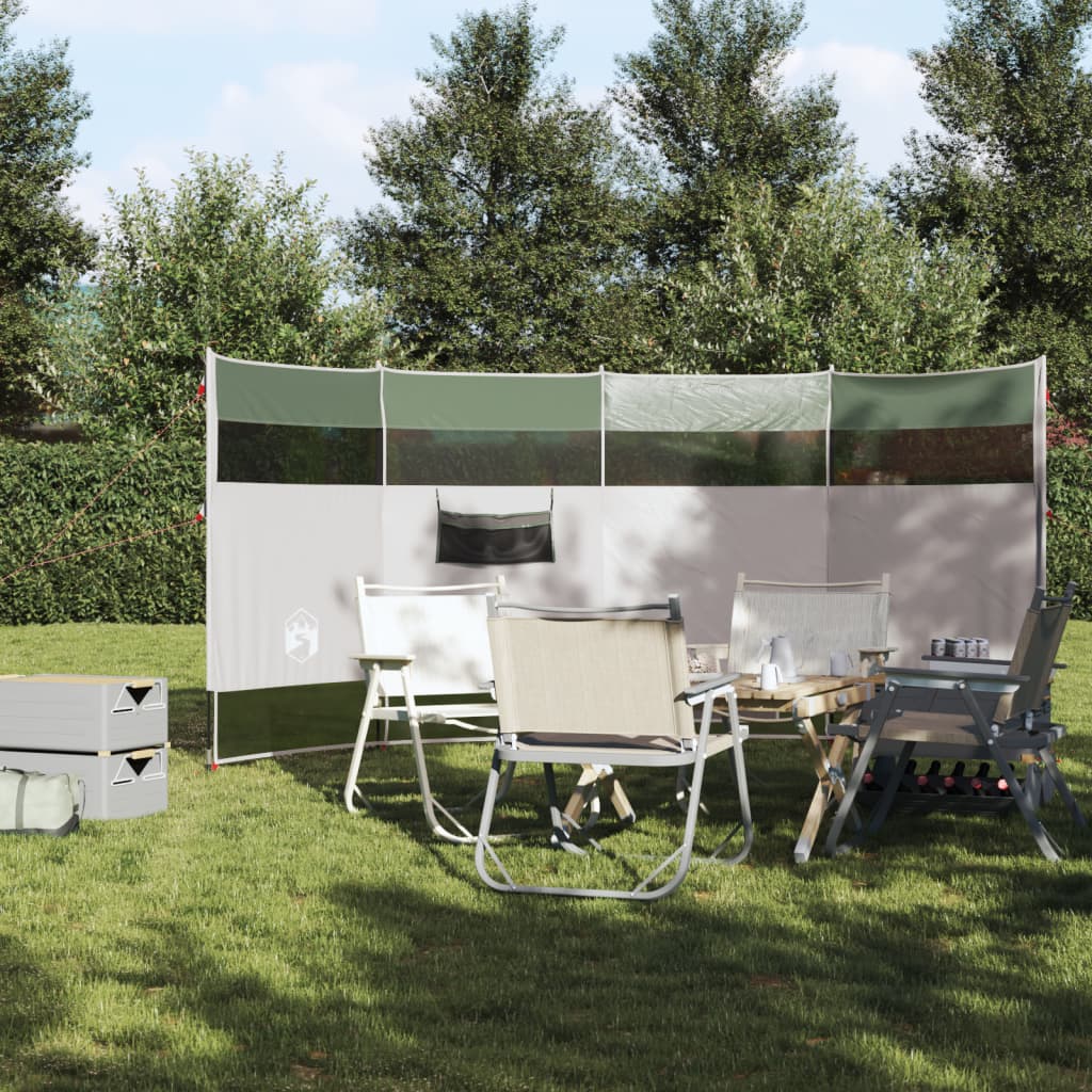 Windscherm camping waterdicht 366x152x152 cm groen is nu te koop bij PeponiXL, paradijselijk wonen!
