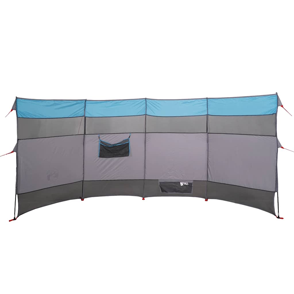Windscherm camping waterdicht 366x152x152 cm blauw is nu te koop bij PeponiXL, paradijselijk wonen!