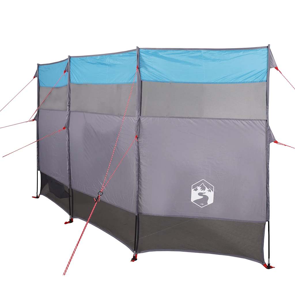 Windscherm camping waterdicht 366x152x152 cm blauw is nu te koop bij PeponiXL, paradijselijk wonen!