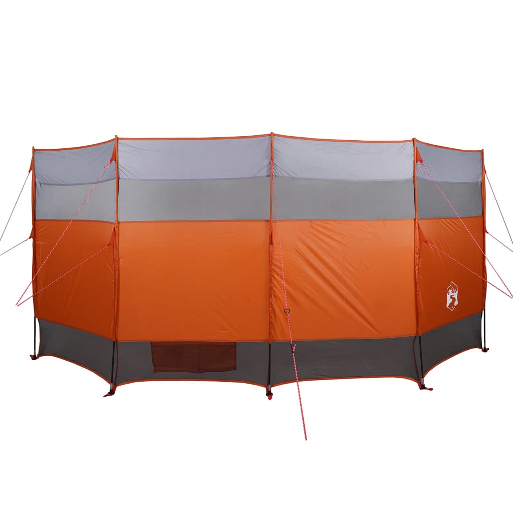 Windscherm camping waterdicht 366x152x152 cm oranje is nu te koop bij PeponiXL, paradijselijk wonen!