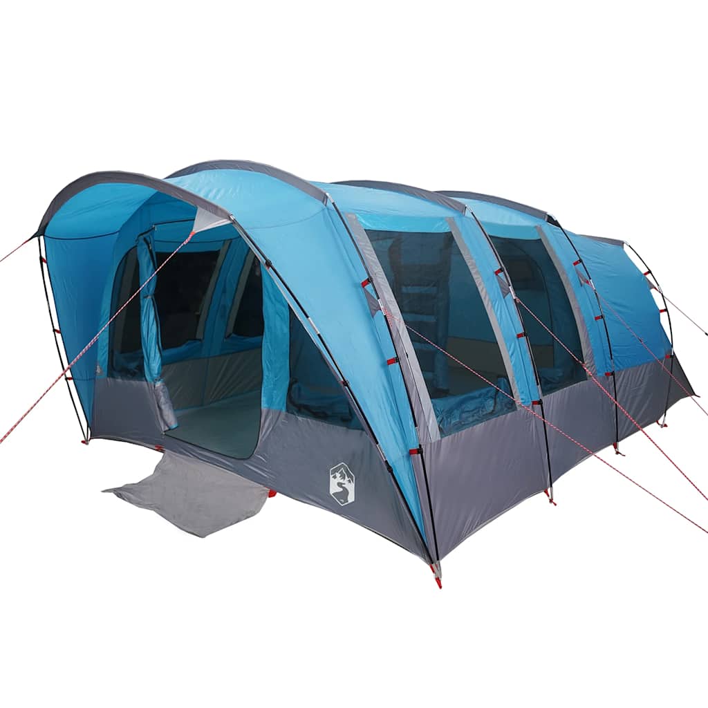 Tunneltent voor gezin 8-persoons waterdicht blauw is nu te koop bij PeponiXL, paradijselijk wonen!