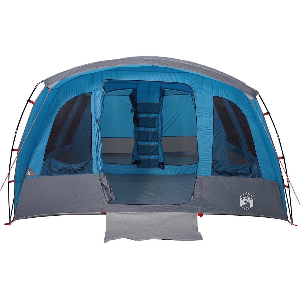 Tunneltent voor gezin 8-persoons waterdicht blauw is nu te koop bij PeponiXL, paradijselijk wonen!
