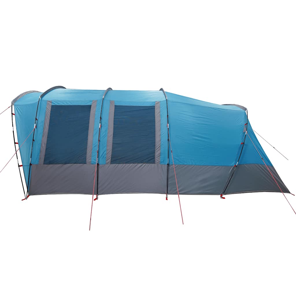 Tunneltent voor gezin 8-persoons waterdicht blauw is nu te koop bij PeponiXL, paradijselijk wonen!