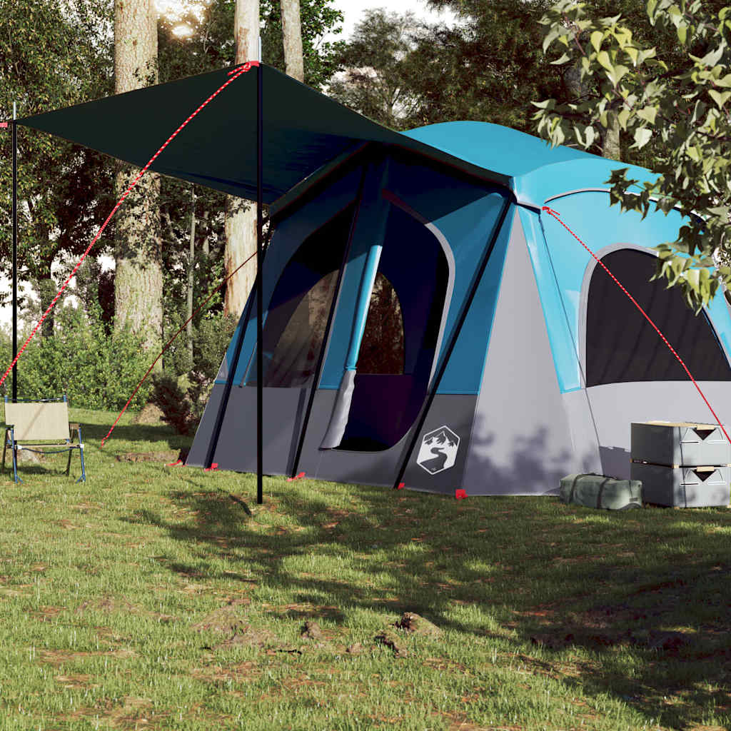 Tent 5-persoons waterdicht blauw is nu te koop bij PeponiXL, paradijselijk wonen!