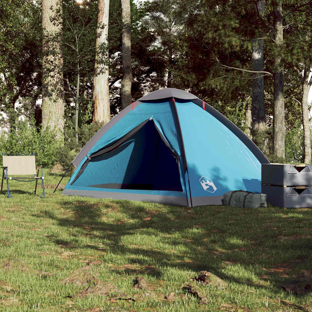 Koepeltent 4-persoons waterdicht blauw is nu te koop bij PeponiXL, paradijselijk wonen!