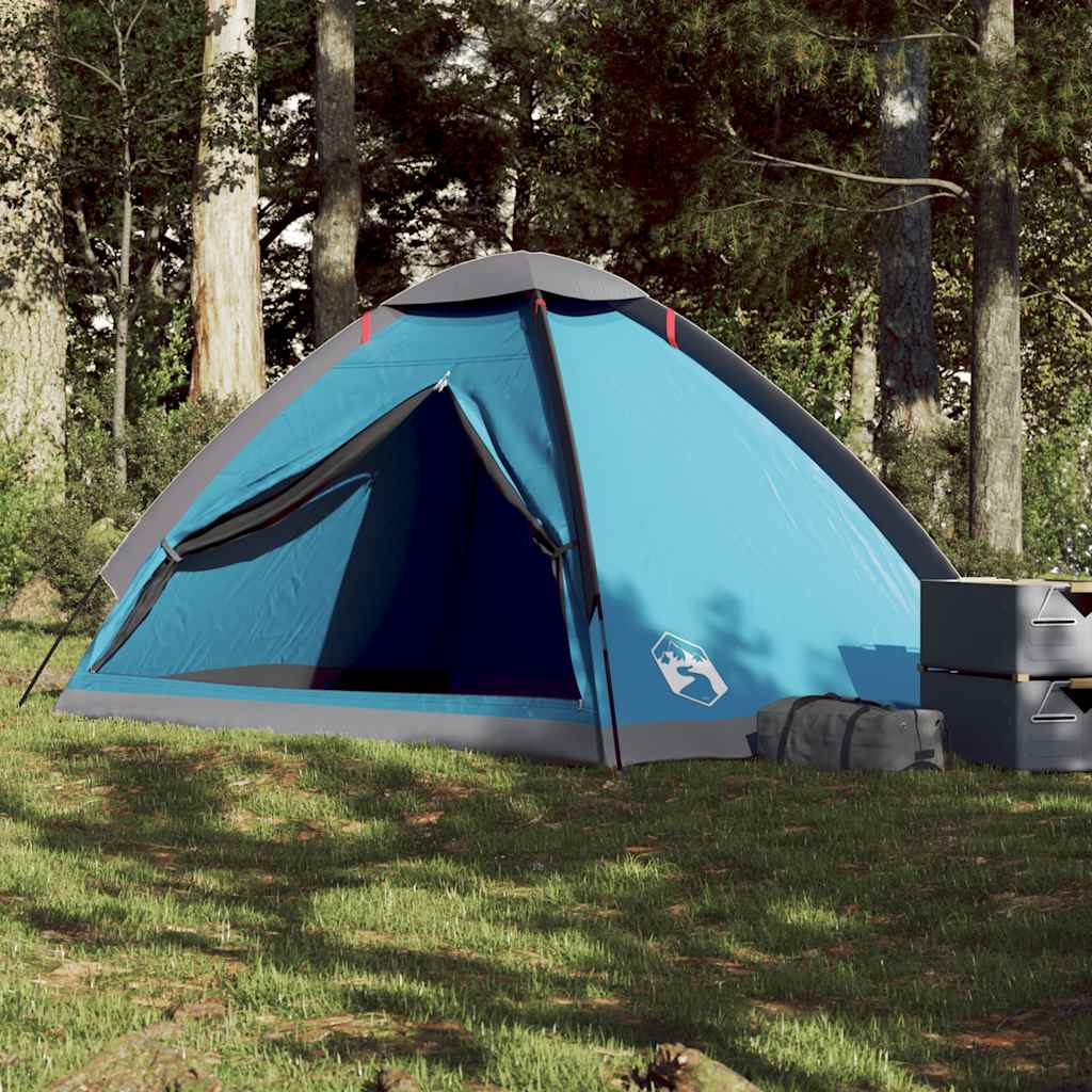 Koepeltent 4-persoons waterdicht blauw is nu te koop bij PeponiXL, paradijselijk wonen!