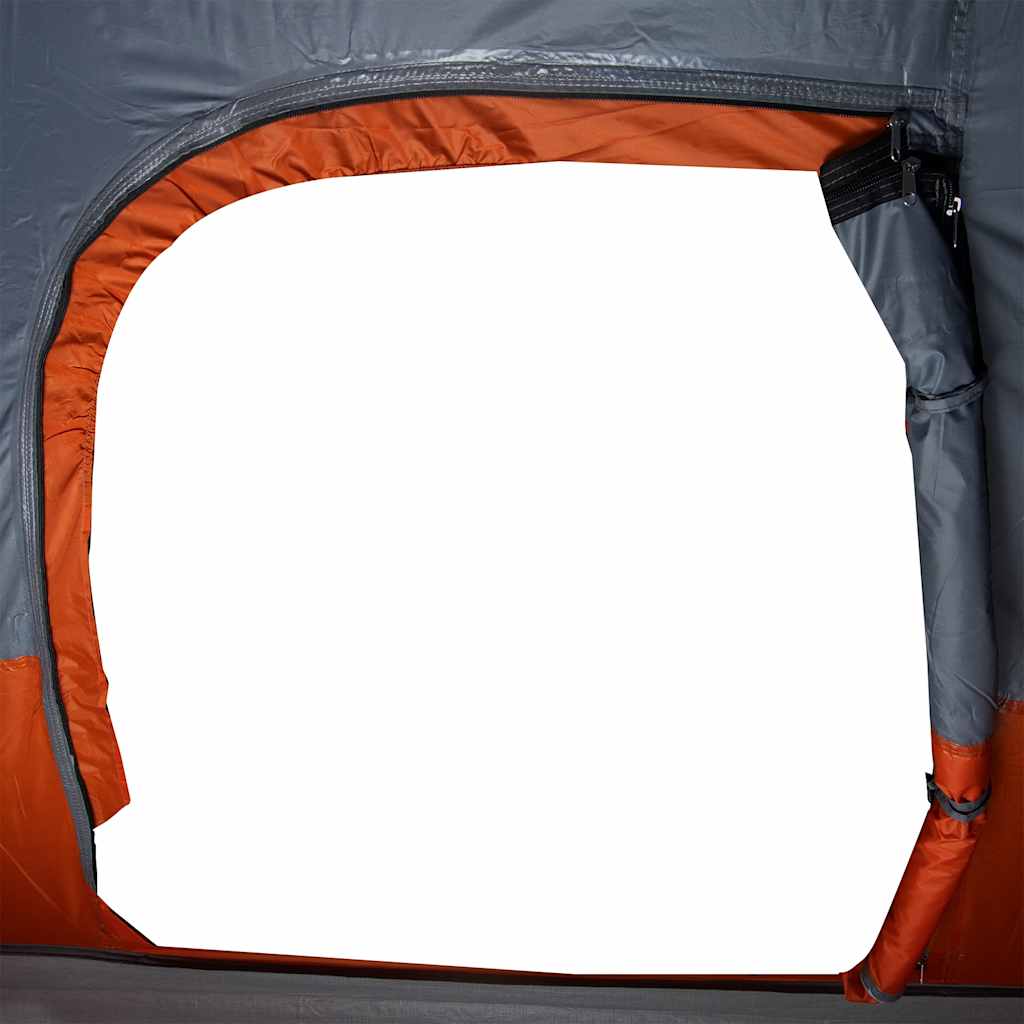 Koepeltent 2-persoons waterdicht grijs en oranje is nu te koop bij PeponiXL, paradijselijk wonen!