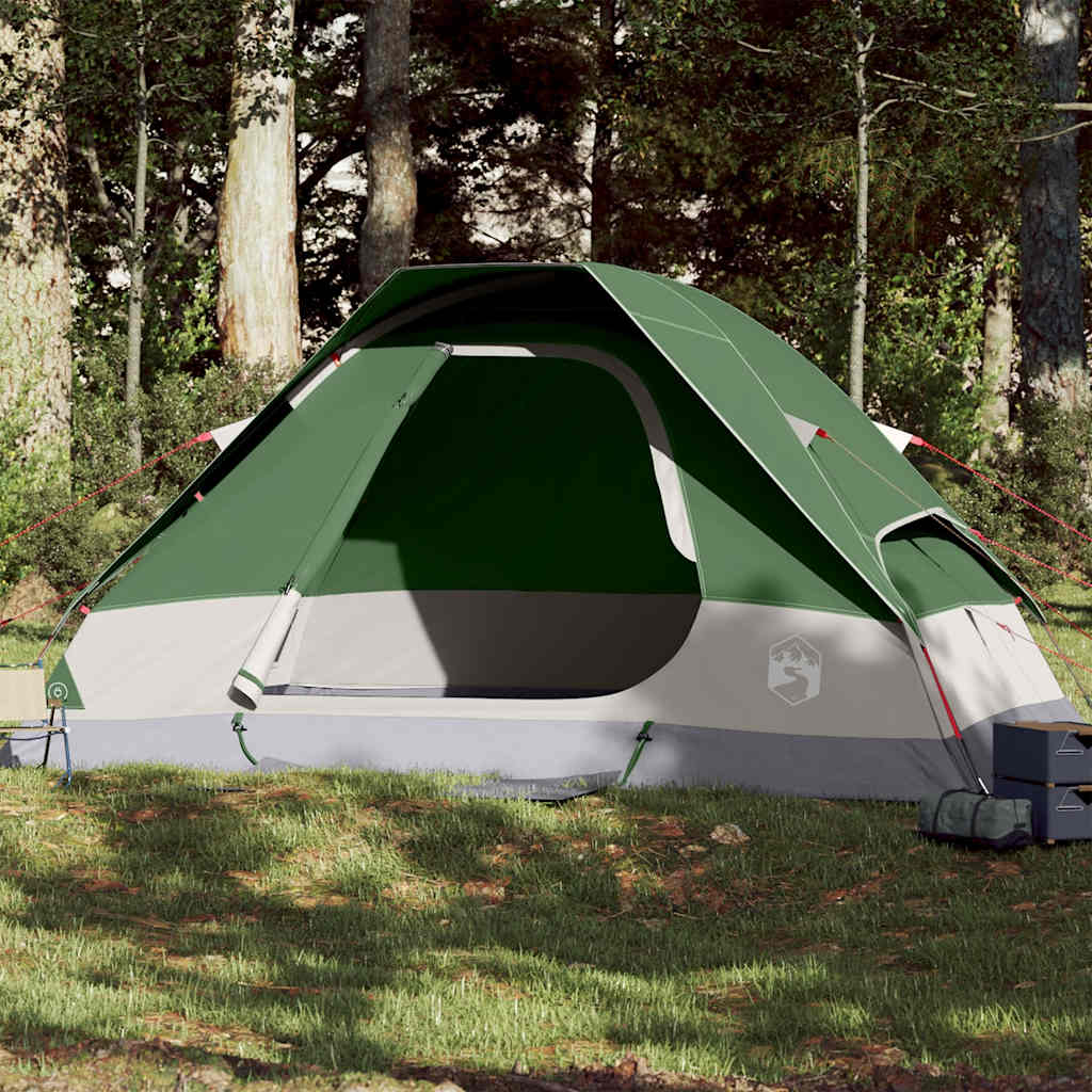 Koepeltent 6-persoons waterdicht groen is nu te koop bij PeponiXL, paradijselijk wonen!