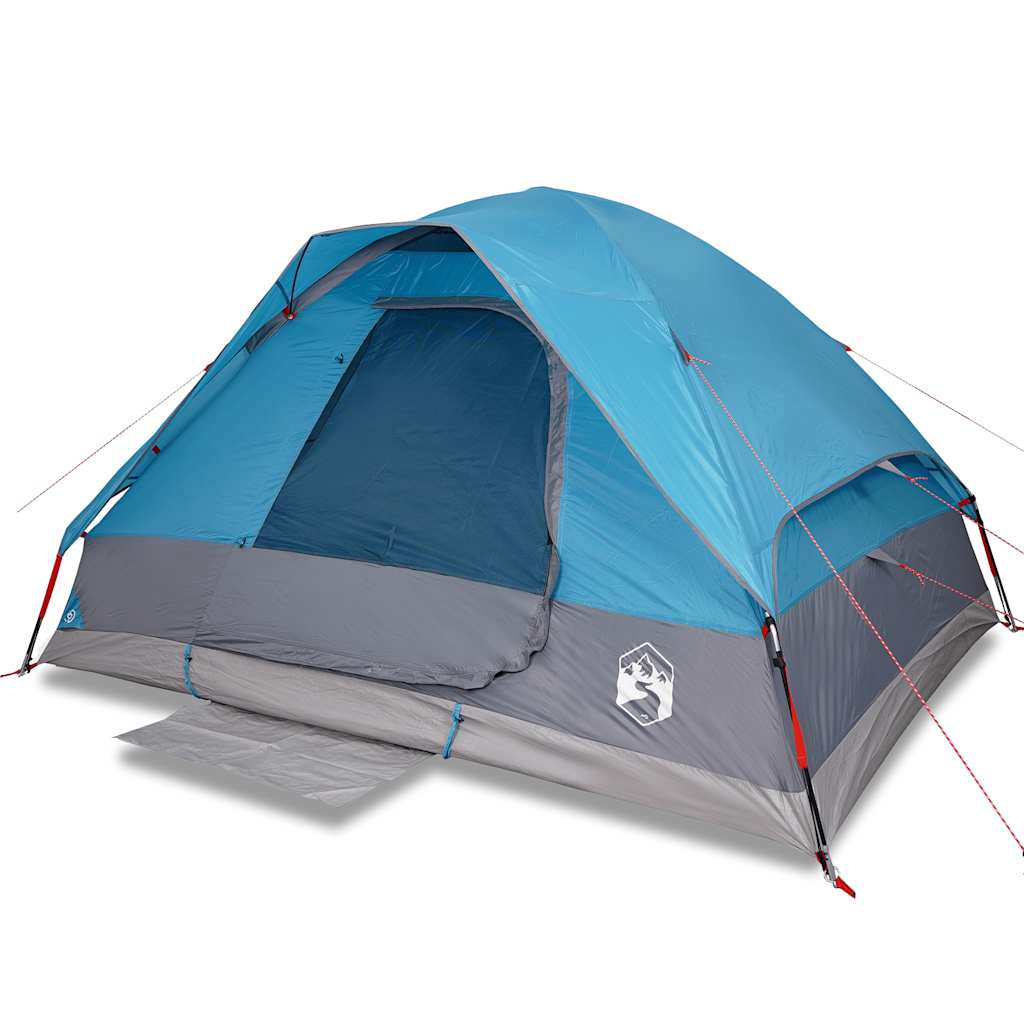 Koepeltent 6-persoons waterdicht blauw is nu te koop bij PeponiXL, paradijselijk wonen!