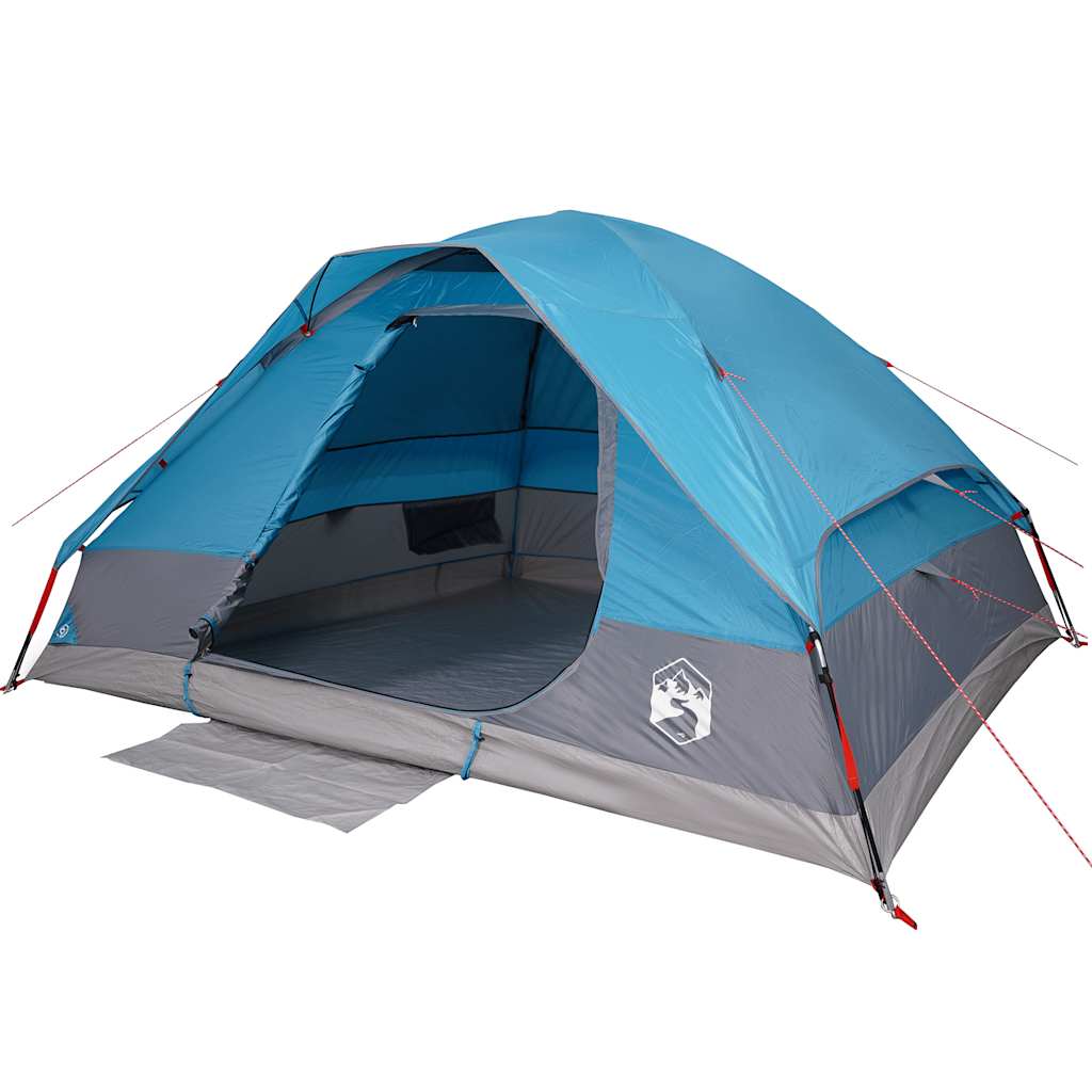 Koepeltent 6-persoons waterdicht blauw is nu te koop bij PeponiXL, paradijselijk wonen!