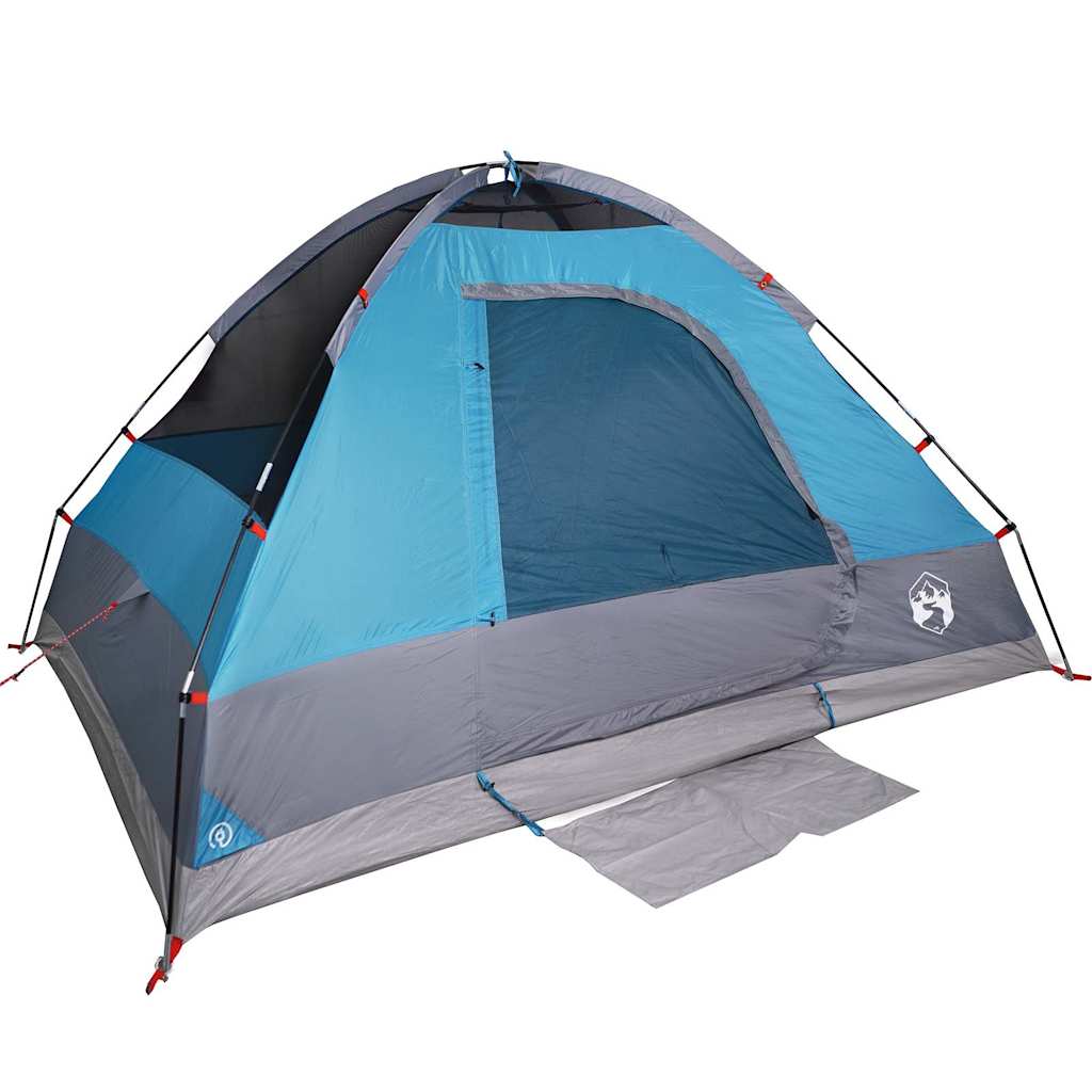 Koepeltent 6-persoons waterdicht blauw is nu te koop bij PeponiXL, paradijselijk wonen!