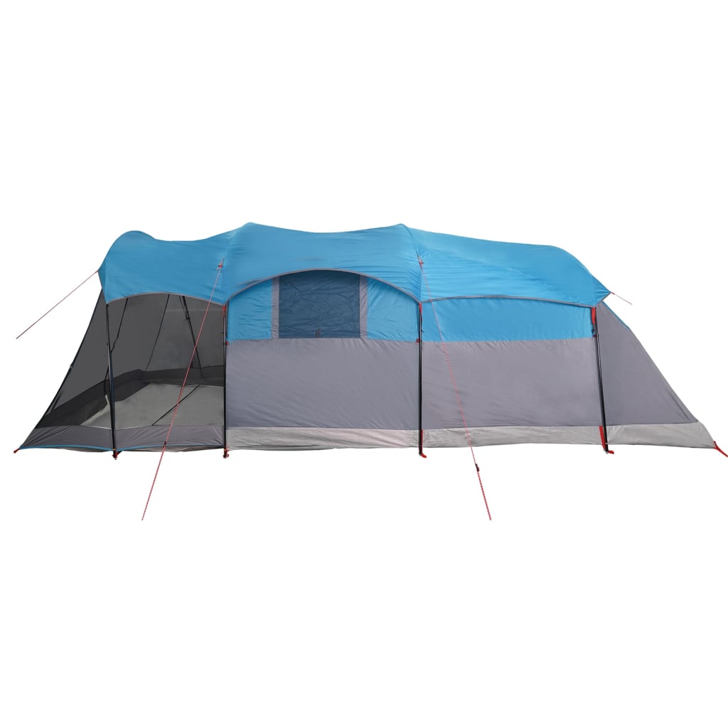 Tunneltent voor gezin 8-persoons waterdicht blauw is nu te koop bij PeponiXL, paradijselijk wonen!