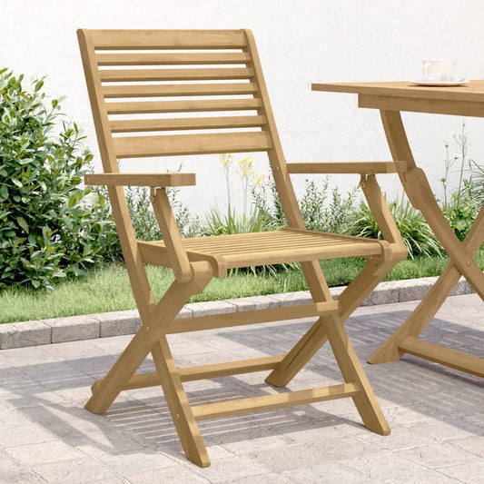 Tuinstoelen 2 st inklapbaar 54,5x61,5x86,5 cm acaciahout is nu te koop bij PeponiXL, paradijselijk wonen!