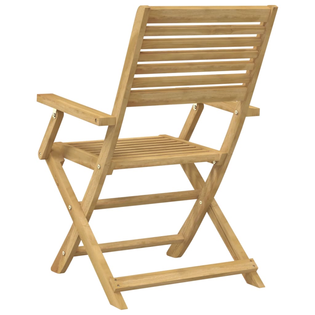 Tuinstoelen 4 st inklapbaar 54,5x61,5x86,5 cm acaciahout is nu te koop bij PeponiXL, paradijselijk wonen!
