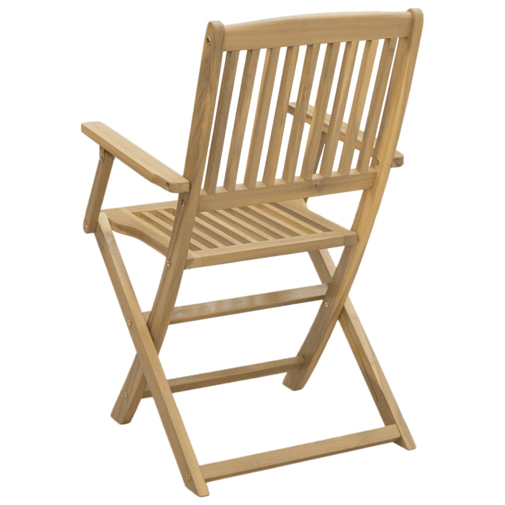 Tuinstoelen 2 st inklapbaar 54x61x88 cm massief acaciahout is nu te koop bij PeponiXL, paradijselijk wonen!