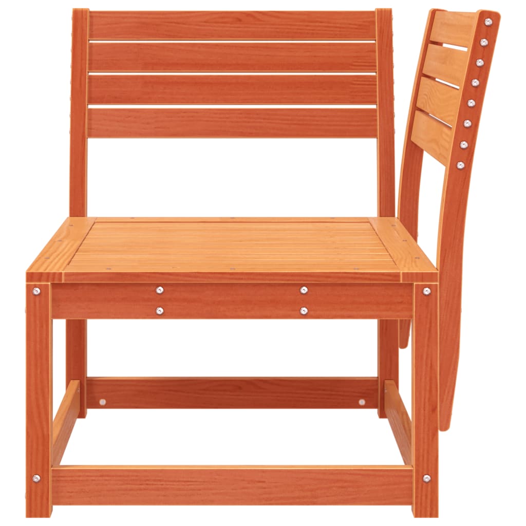 Tuinhoekbank 73x73x78 cm massief grenenhout wasbruin is nu te koop bij PeponiXL, paradijselijk wonen!