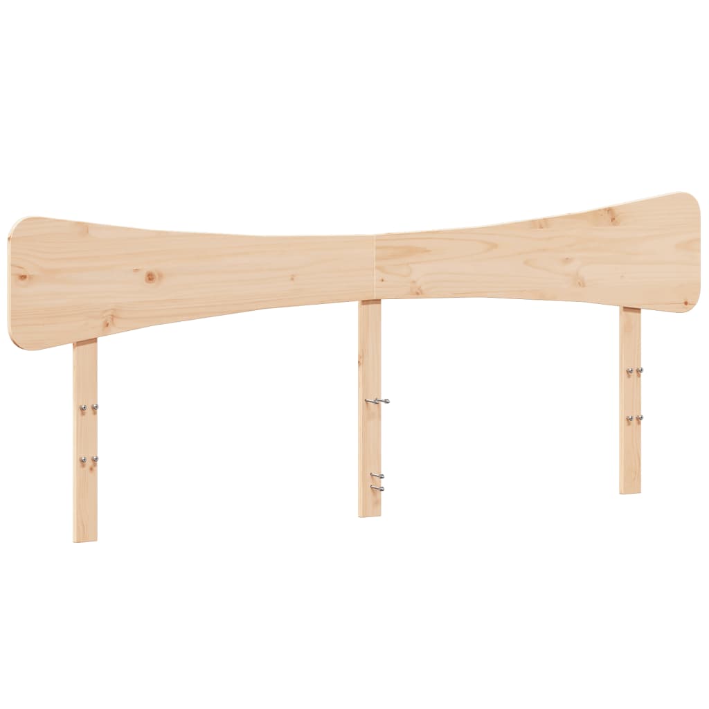 Hoofdbord 200 cm massief grenenhout is nu te koop bij PeponiXL, paradijselijk wonen!