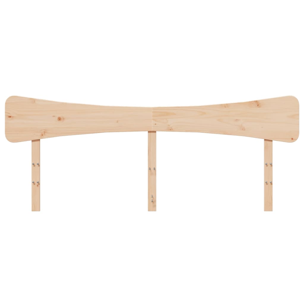 Hoofdbord 200 cm massief grenenhout is nu te koop bij PeponiXL, paradijselijk wonen!