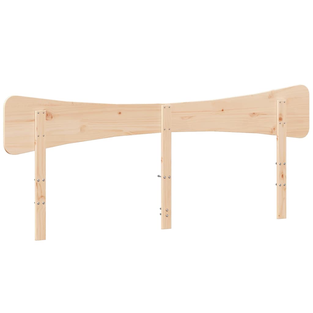 Hoofdbord 200 cm massief grenenhout is nu te koop bij PeponiXL, paradijselijk wonen!