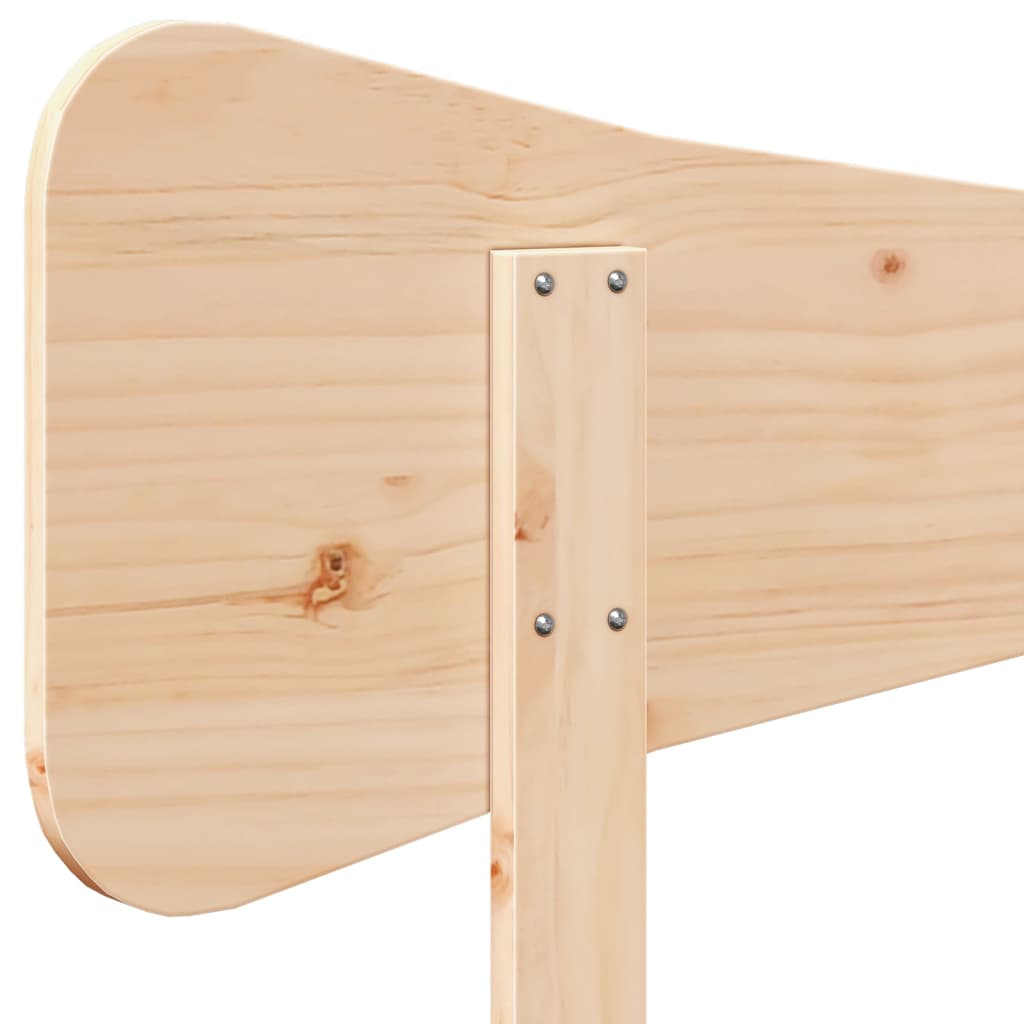 Hoofdbord 200 cm massief grenenhout is nu te koop bij PeponiXL, paradijselijk wonen!