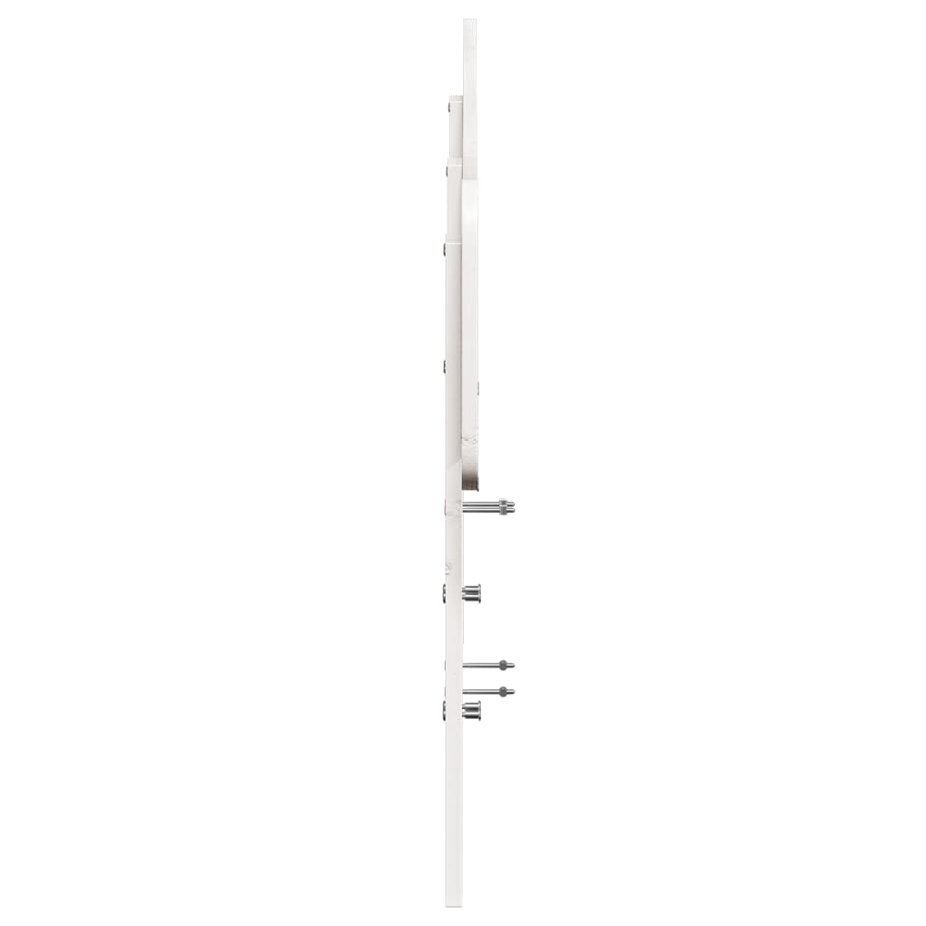 Hoofdbord 140 cm massief grenenhout wit is nu te koop bij PeponiXL, paradijselijk wonen!