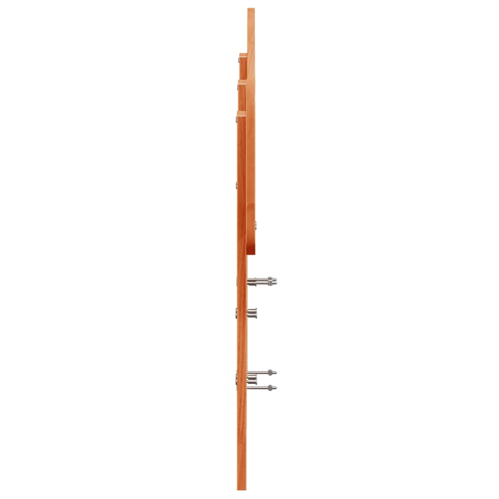 Hoofdbord 135 cm massief grenenhout wasbruin is nu te koop bij PeponiXL, paradijselijk wonen!