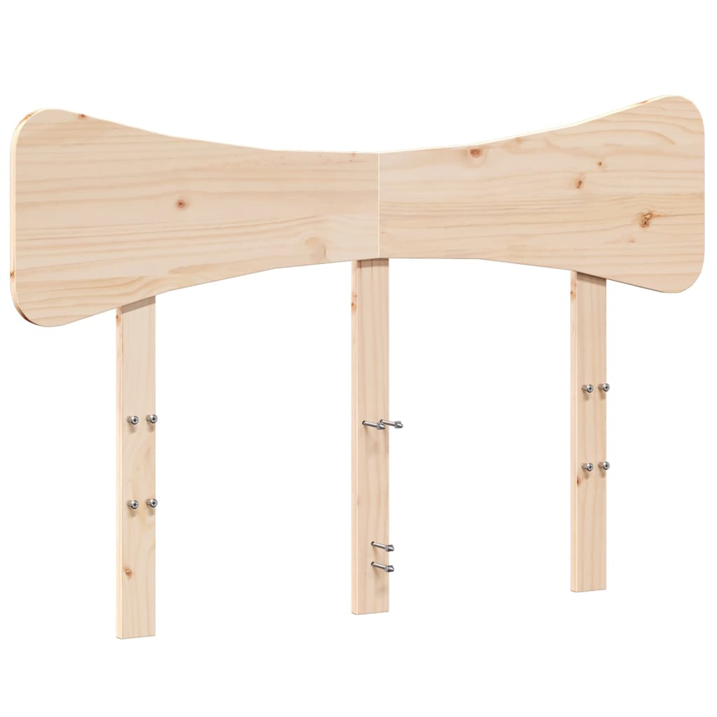 Hoofdbord 120 cm massief grenenhout is nu te koop bij PeponiXL, paradijselijk wonen!