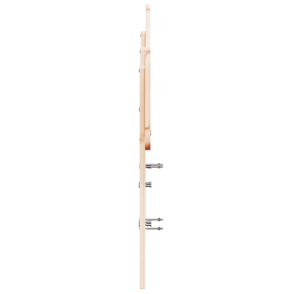 Hoofdbord 120 cm massief grenenhout is nu te koop bij PeponiXL, paradijselijk wonen!