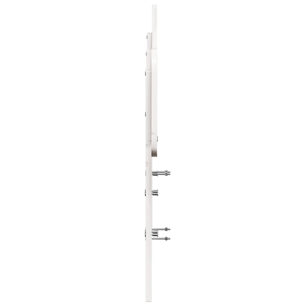 Hoofdbord 120 cm massief grenenhout wit is nu te koop bij PeponiXL, paradijselijk wonen!