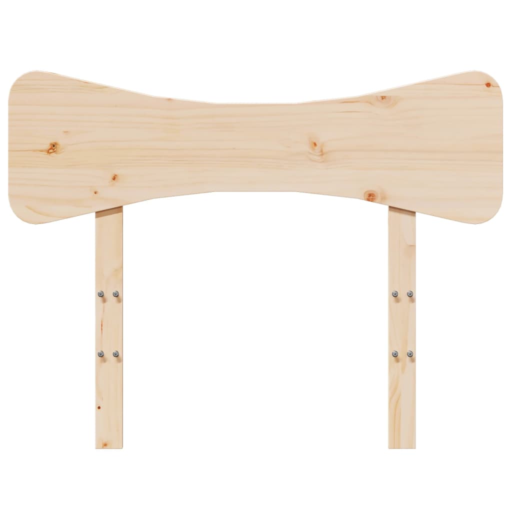 Hoofdbord 100 cm massief grenenhout is nu te koop bij PeponiXL, paradijselijk wonen!