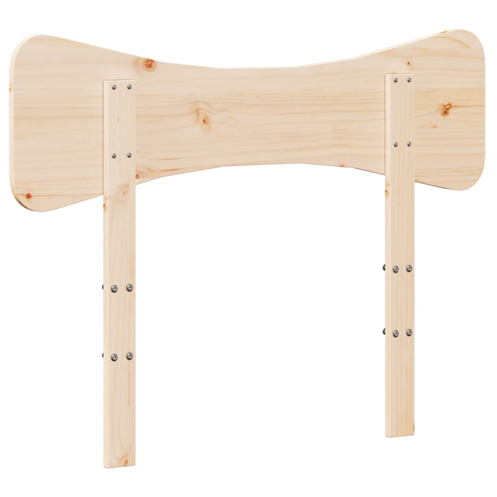 Hoofdbord 100 cm massief grenenhout is nu te koop bij PeponiXL, paradijselijk wonen!