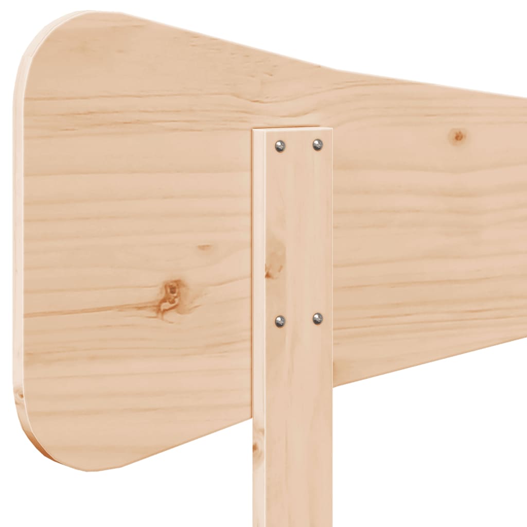 Hoofdbord 100 cm massief grenenhout is nu te koop bij PeponiXL, paradijselijk wonen!