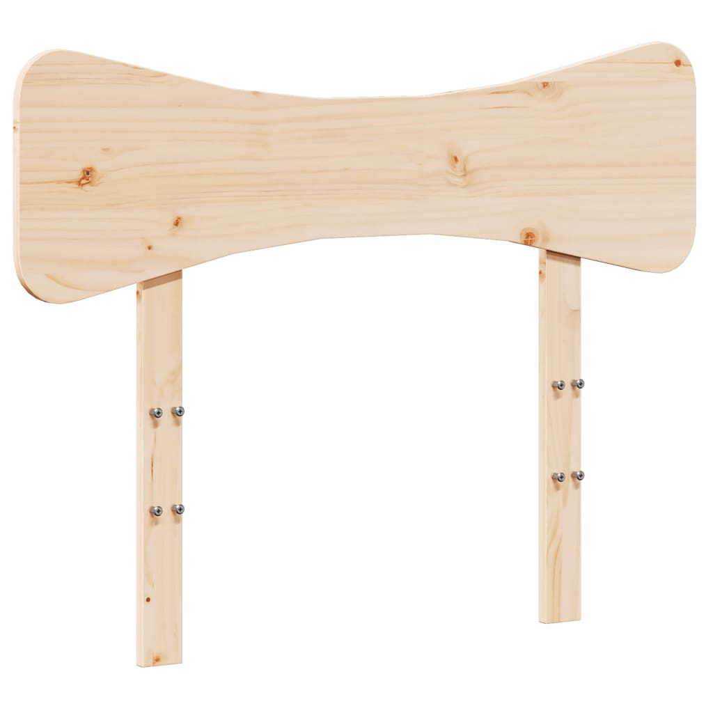 Hoofdbord 90 cm massief grenenhout is nu te koop bij PeponiXL, paradijselijk wonen!