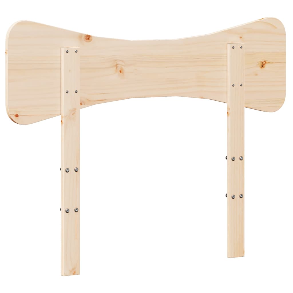 Hoofdbord 90 cm massief grenenhout is nu te koop bij PeponiXL, paradijselijk wonen!