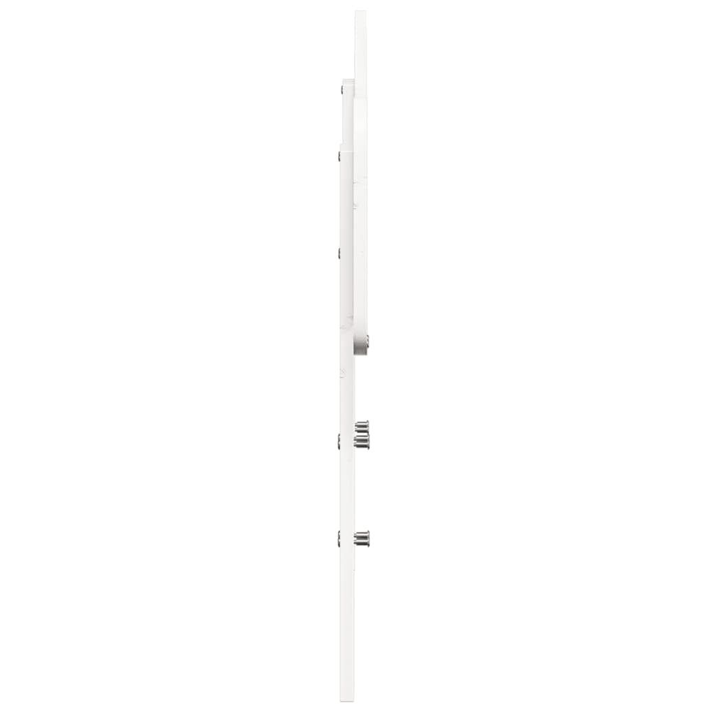 Hoofdbord 90 cm massief grenenhout wit is nu te koop bij PeponiXL, paradijselijk wonen!