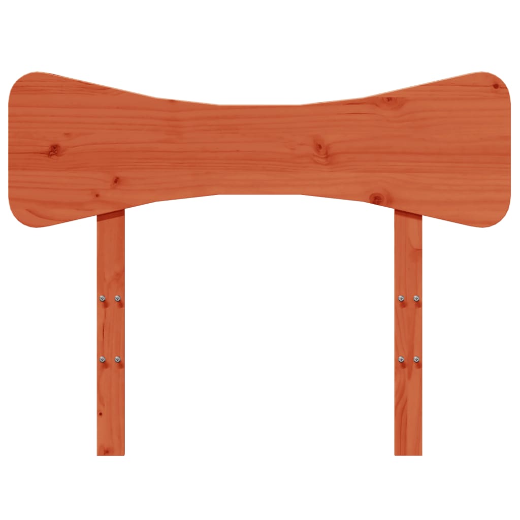 Hoofdbord 75 cm massief grenenhout wasbruin is nu te koop bij PeponiXL, paradijselijk wonen!
