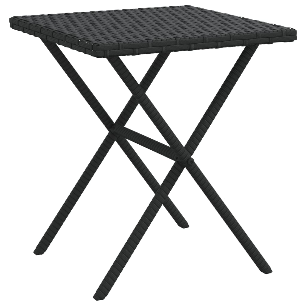 Ligbedden 2 st met tafel poly rattan zwart is nu te koop bij PeponiXL, paradijselijk wonen!