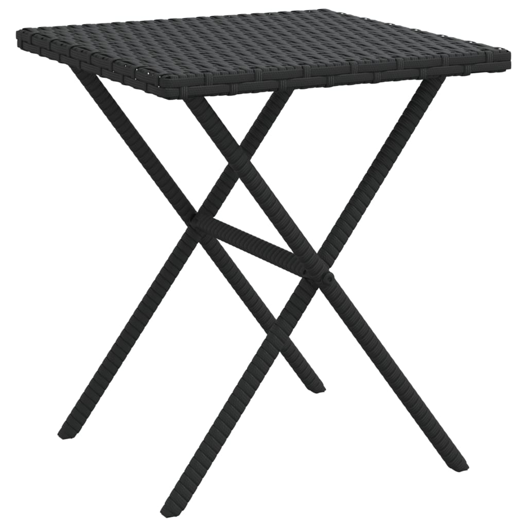 Ligbedden 2 st met tafel poly rattan zwart is nu te koop bij PeponiXL, paradijselijk wonen!