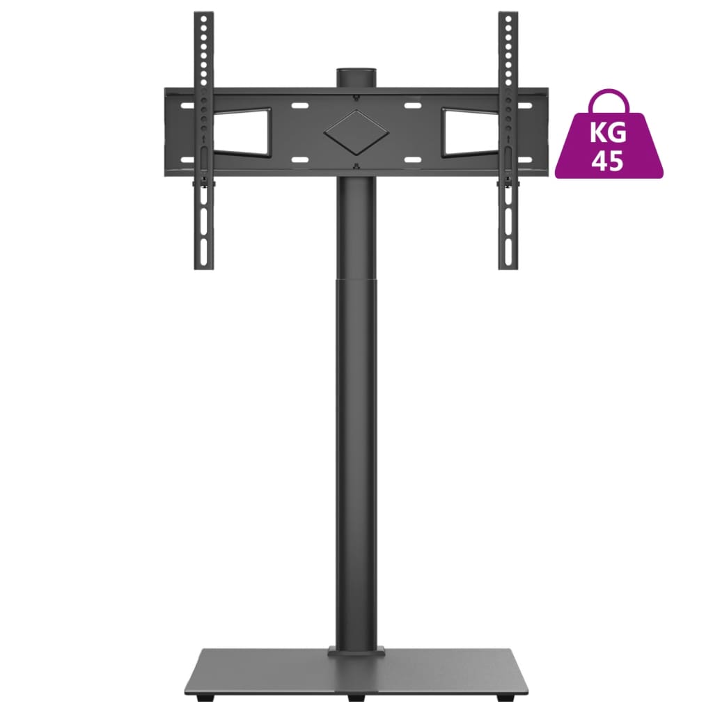 Tv-standaard hoekmodel 1-laags voor 32-65 inch zwart is nu te koop bij PeponiXL, paradijselijk wonen!