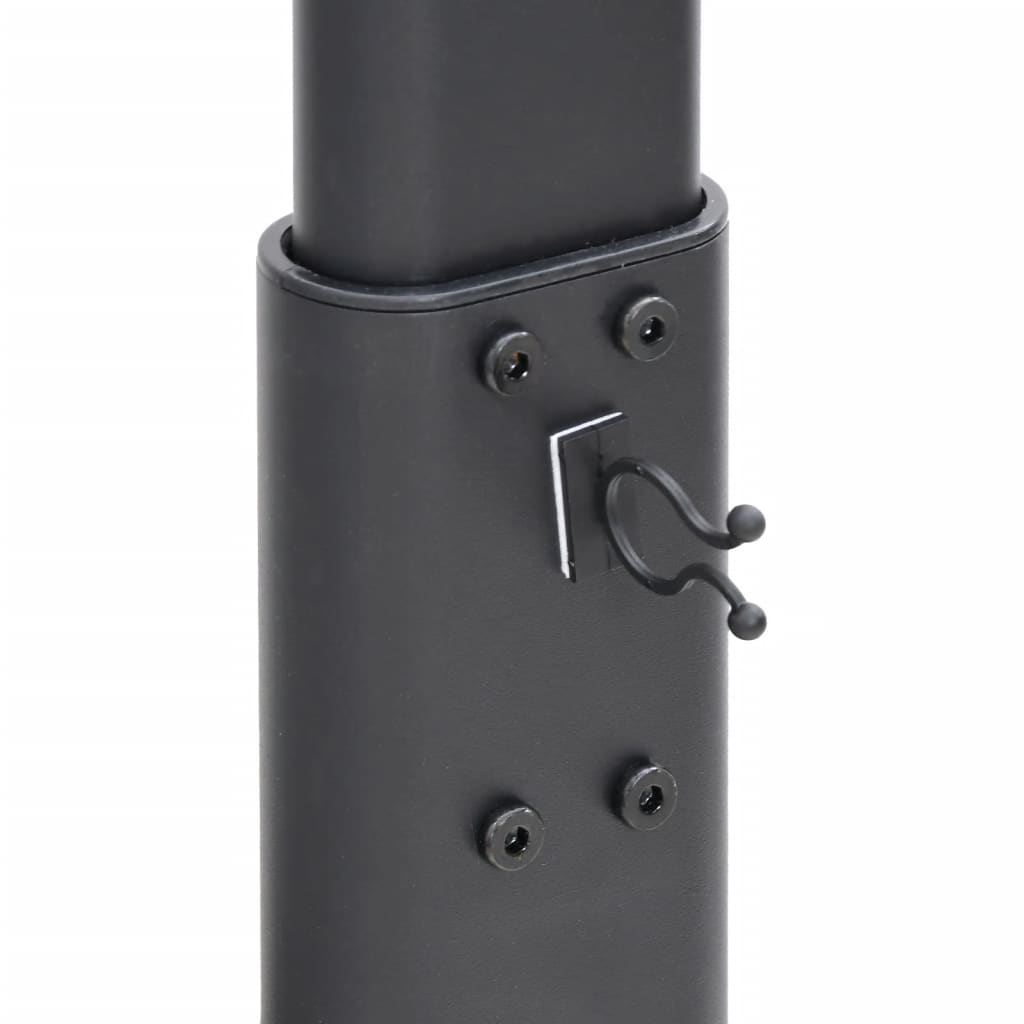 Tv-standaard hoekmodel 3-laags voor 32-65 inch zwart is nu te koop bij PeponiXL, paradijselijk wonen!