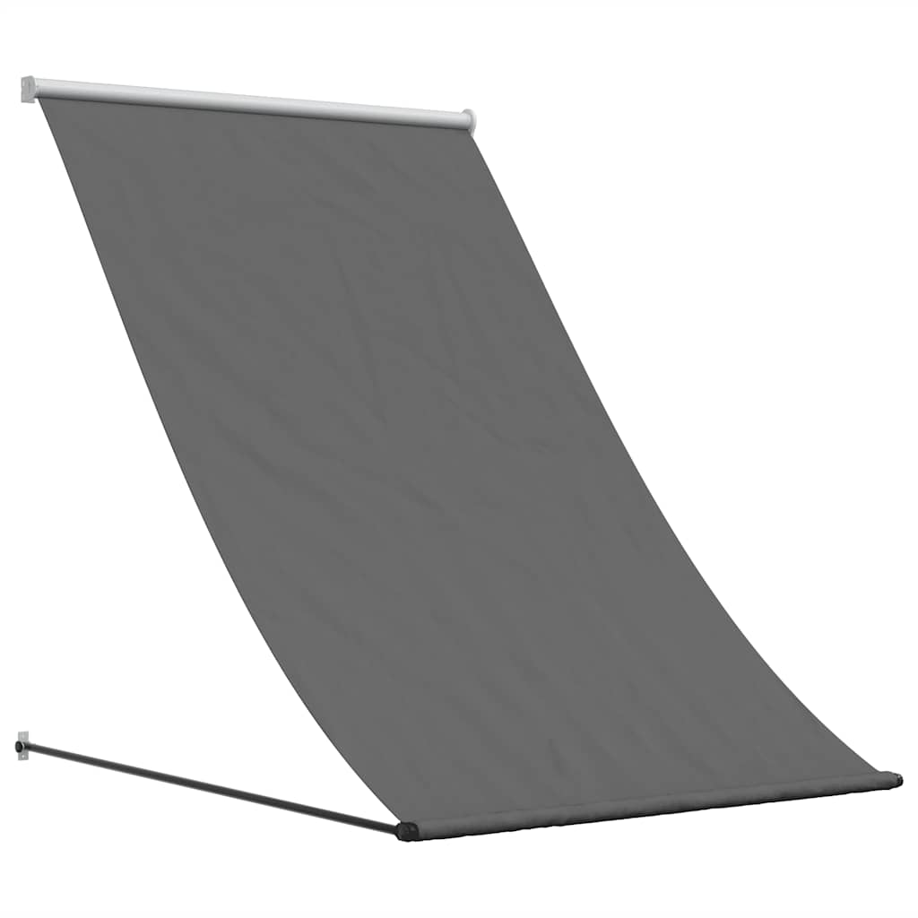 Luifel uittrekbaar 100x150 cm stof en staal antracietkleurig is nu te koop bij PeponiXL, paradijselijk wonen!