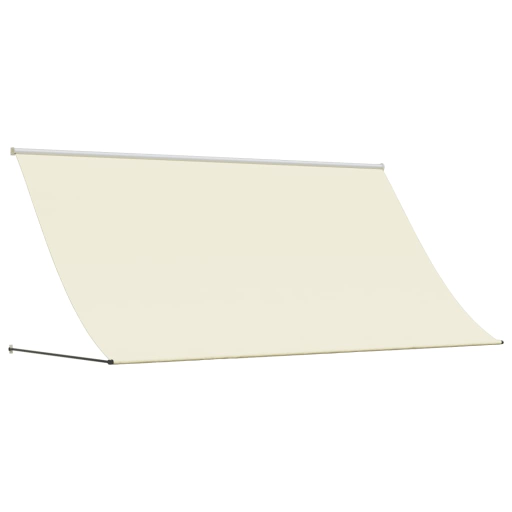 Luifel uittrekbaar 300x150 cm stof en staal crèmekleurig is nu te koop bij PeponiXL, paradijselijk wonen!