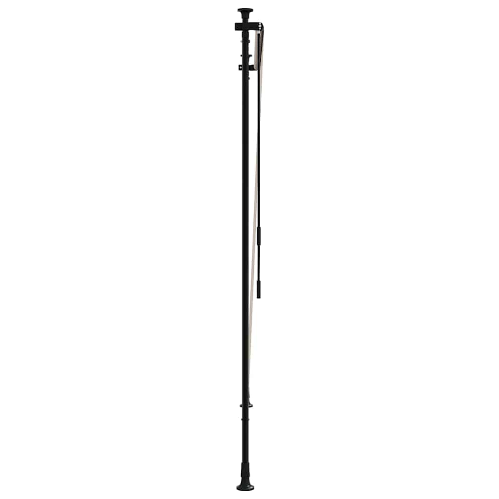 Rolgordijn voor buiten 200x270 cm stof en staal geel en wit is nu te koop bij PeponiXL, paradijselijk wonen!