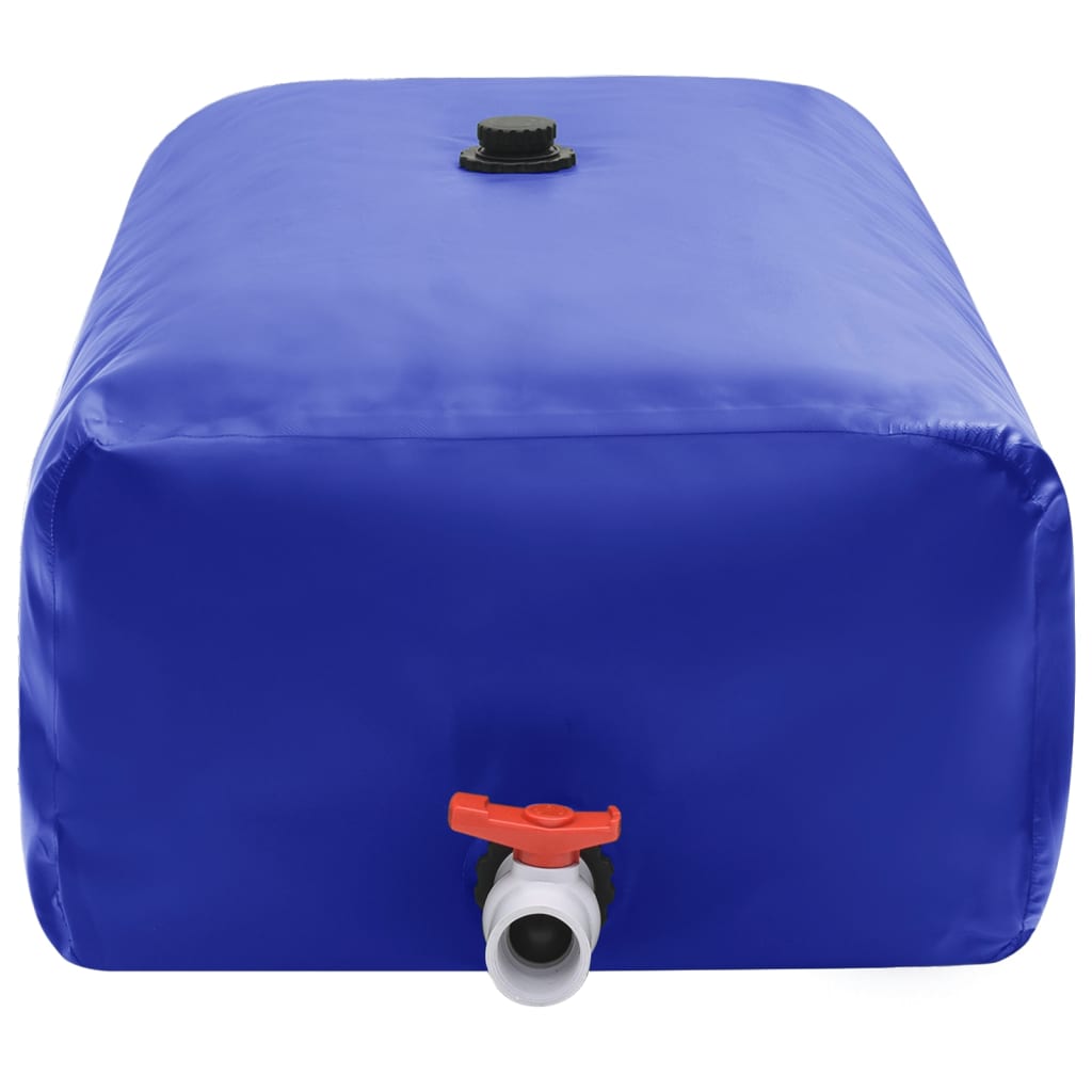 Watertank met kraan opvouwbaar 670 L PVC is nu te koop bij PeponiXL, paradijselijk wonen!