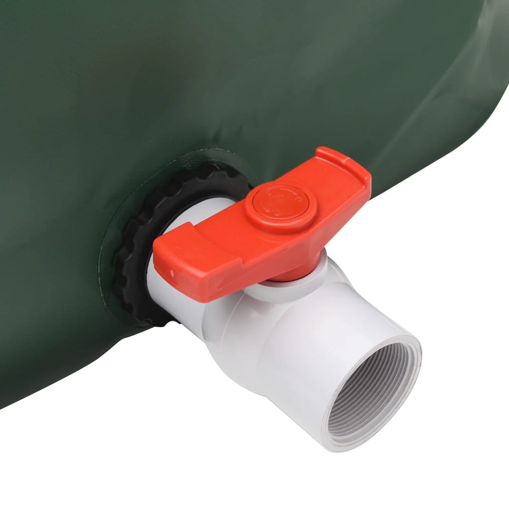 Watertank met kraan opvouwbaar 1500 L PVC is nu te koop bij PeponiXL, paradijselijk wonen!
