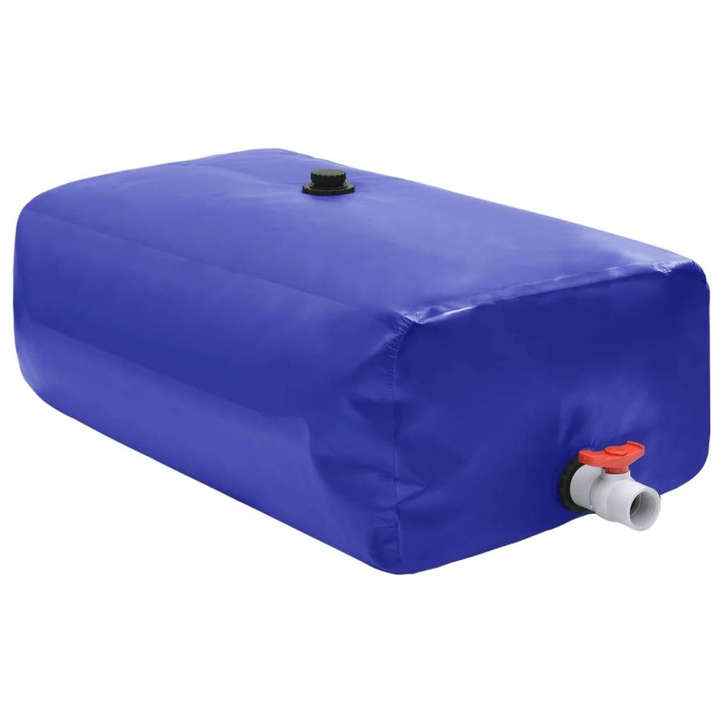 Watertank met kraan opvouwbaar 1500 l PVC is nu te koop bij PeponiXL, paradijselijk wonen!