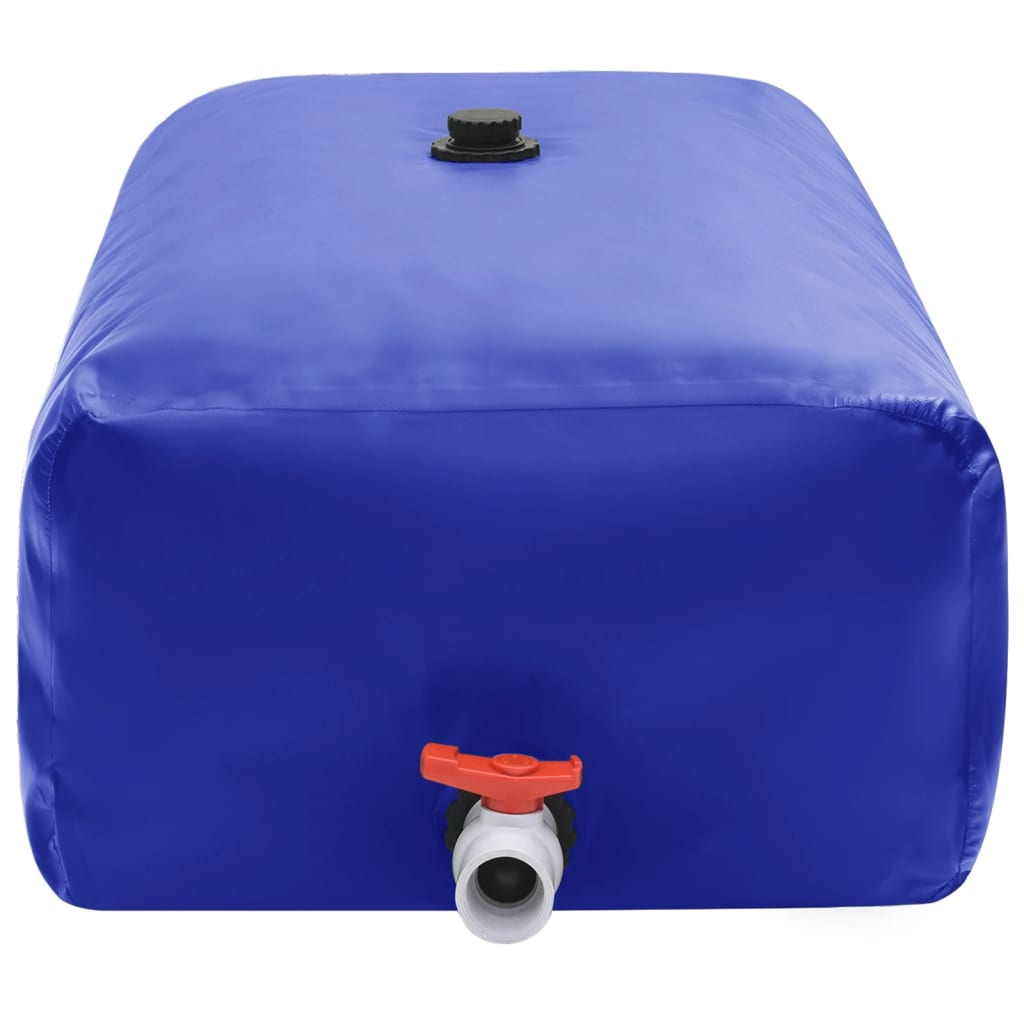 Watertank met kraan opvouwbaar 1500 l PVC is nu te koop bij PeponiXL, paradijselijk wonen!