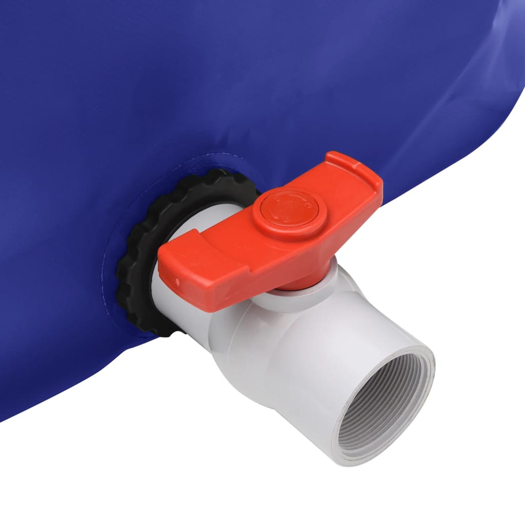 Watertank met kraan opvouwbaar 1500 l PVC is nu te koop bij PeponiXL, paradijselijk wonen!