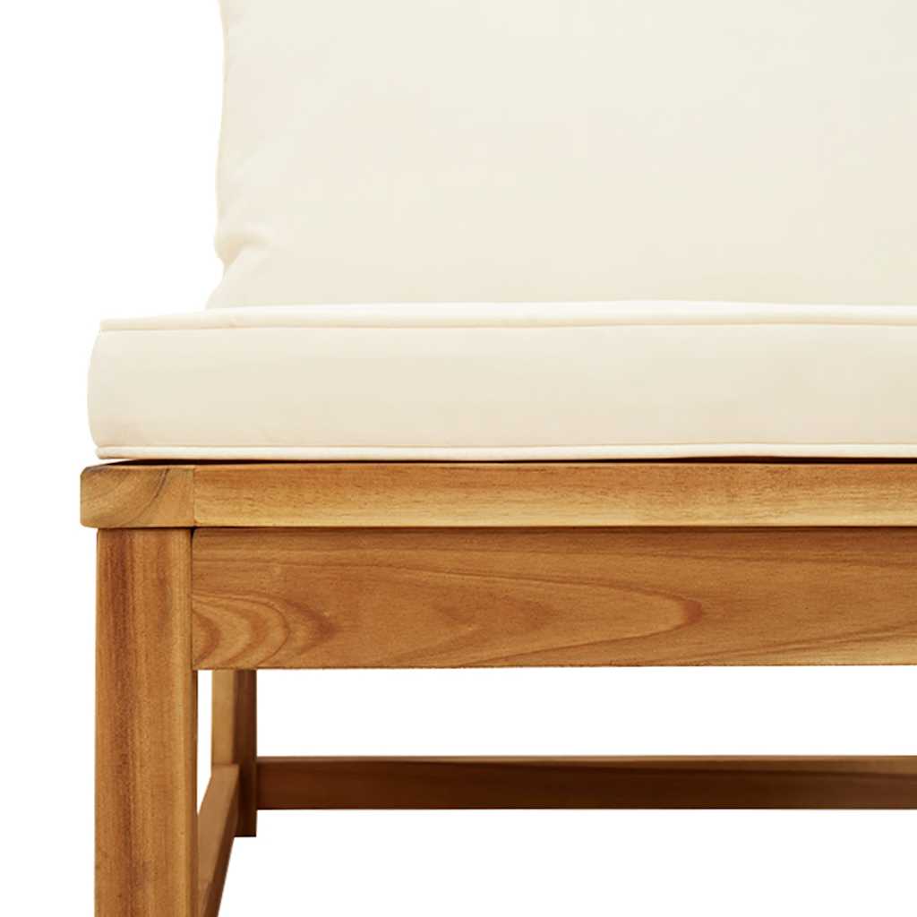 4-delige Loungeset met kussens massief acaciahout is nu te koop bij PeponiXL, paradijselijk wonen!